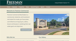 Desktop Screenshot of freemancommercial.com
